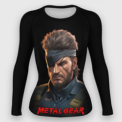 Рашгард женский Веном Снейк из игры Metal gear, цвет: 3D-принт