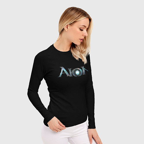 Женский рашгард AION logo / 3D-принт – фото 3
