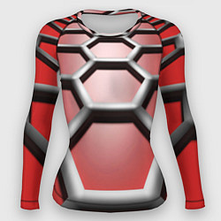 Рашгард женский Броня робота, цвет: 3D-принт