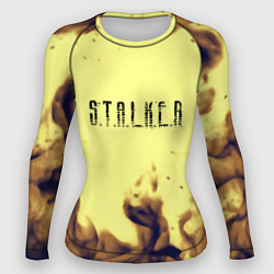 Рашгард женский Stalker fire retro, цвет: 3D-принт
