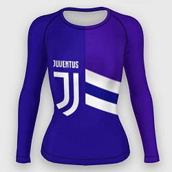 Рашгард женский Juventus sport geometry line, цвет: 3D-принт