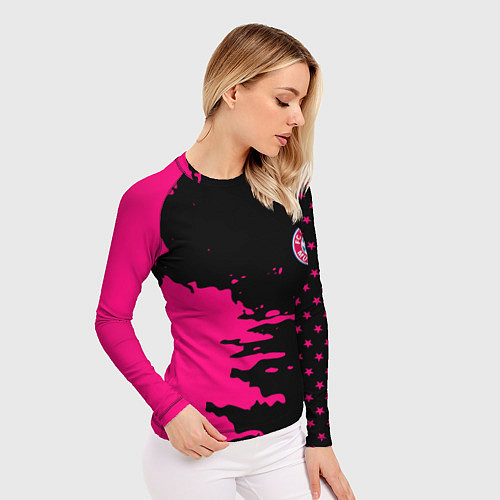 Женский рашгард Бавария Мюнхен краски / 3D-принт – фото 3