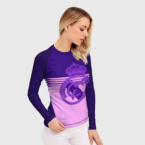 Женский рашгард Real Madred geometry sport / 3D-принт – фото 3