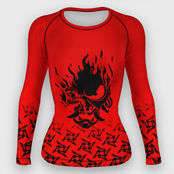 Рашгард женский Cyberpunk steel samurai, цвет: 3D-принт