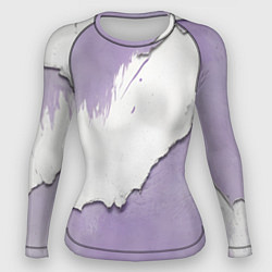 Рашгард женский Штукатурка и лавандовая краска, цвет: 3D-принт