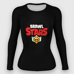 Рашгард женский Brawl stars logo red, цвет: 3D-принт