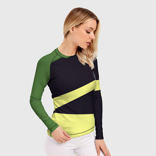 Женский рашгард Arsenal geometry / 3D-принт – фото 3