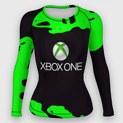 Рашгард женский Xbox fire green, цвет: 3D-принт