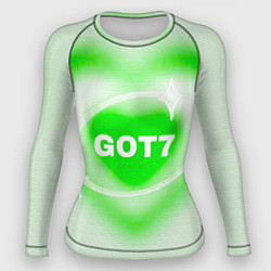 Рашгард женский Got7 сердце, цвет: 3D-принт