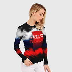 Рашгард женский Wartunder Russia краски, цвет: 3D-принт — фото 2