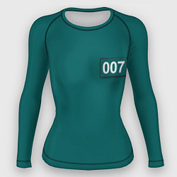 Женский рашгард Игрок 007 - Игра в кальмара