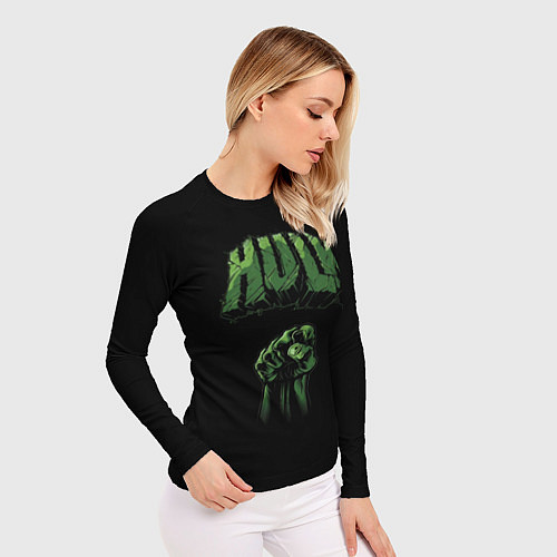 Женский рашгард Hulk punch / 3D-принт – фото 3