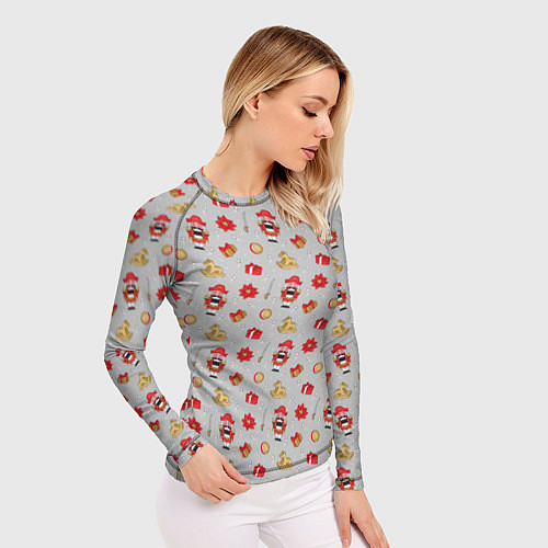 Женский рашгард Щелкунчик и игрушки / 3D-принт – фото 3
