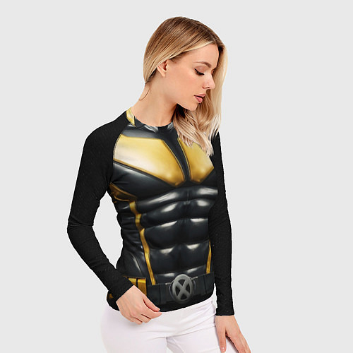 Женский рашгард Костюм Росомахи из люди икс / 3D-принт – фото 3