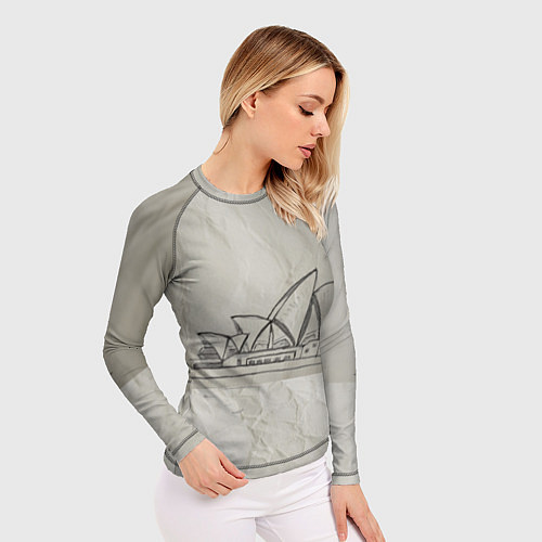 Женский рашгард Сидней / 3D-принт – фото 3