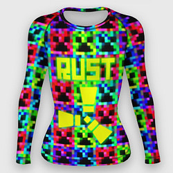 Рашгард женский Minecraft x rust, цвет: 3D-принт
