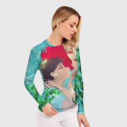Рашгард женский Парень и русалочка, цвет: 3D-принт — фото 2