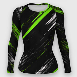 Рашгард женский Sports suit, цвет: 3D-принт