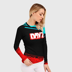 Рашгард женский Dayz neon color, цвет: 3D-принт — фото 2