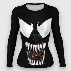 Женский рашгард Веном жрет