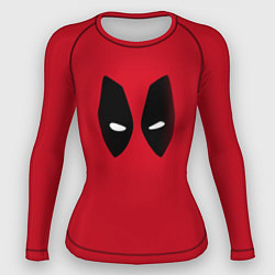 Рашгард женский Дэдпул взгляд, цвет: 3D-принт