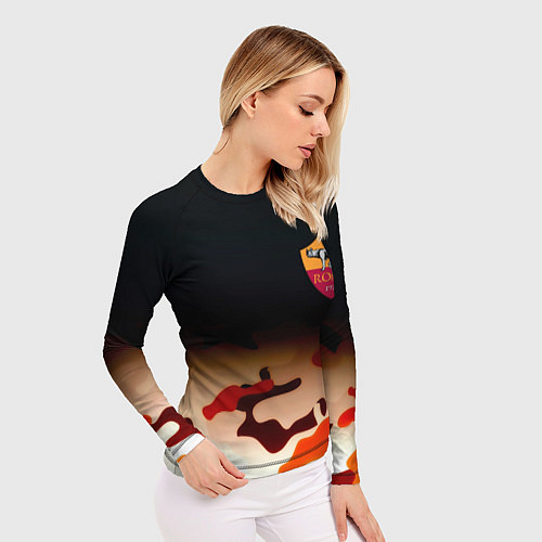 Женский рашгард Roma камуфляжный стиль / 3D-принт – фото 3