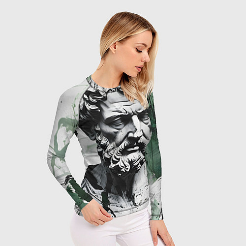 Женский рашгард Зарисовка античной статуи / 3D-принт – фото 3