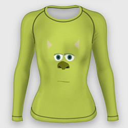 Рашгард женский Майк Салливан лицо, цвет: 3D-принт