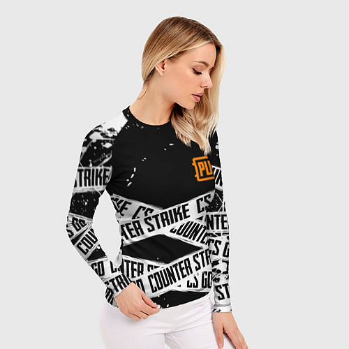 Женский рашгард CS x pubg / 3D-принт – фото 3