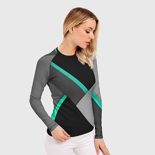 Женский рашгард Multicoloured / 3D-принт – фото 3
