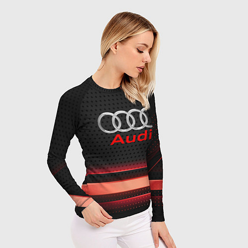 Женский рашгард Audi sport auto / 3D-принт – фото 3