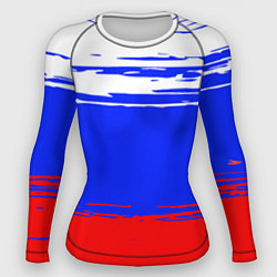 Женский рашгард Патриот - флаг