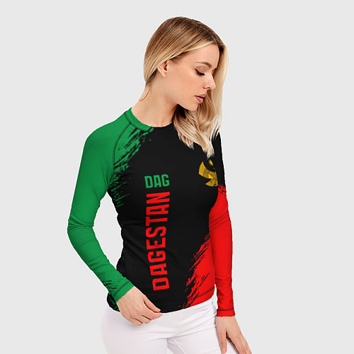 Женский рашгард Dagestan sport / 3D-принт – фото 3