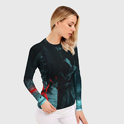 Рашгард женский Кайло рен лес звёздные войны, цвет: 3D-принт — фото 2