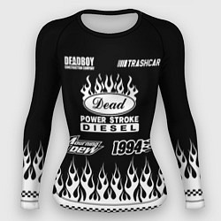 Женский рашгард Dead black - Bones