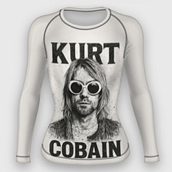 Женский рашгард Kurt Cobain - grunge-art