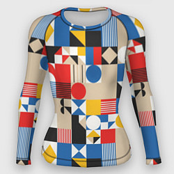 Женский рашгард Геометрический балаган