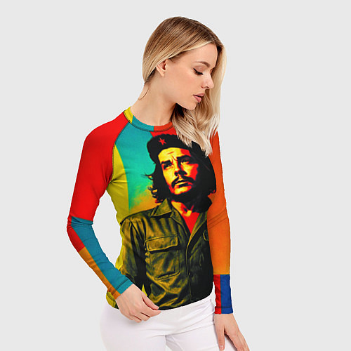 Женский рашгард Че Гевара поп-арт 1970-е / 3D-принт – фото 3