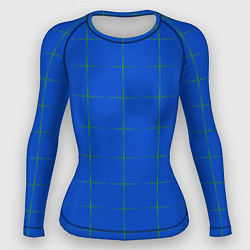 Женский рашгард Color blue stripes
