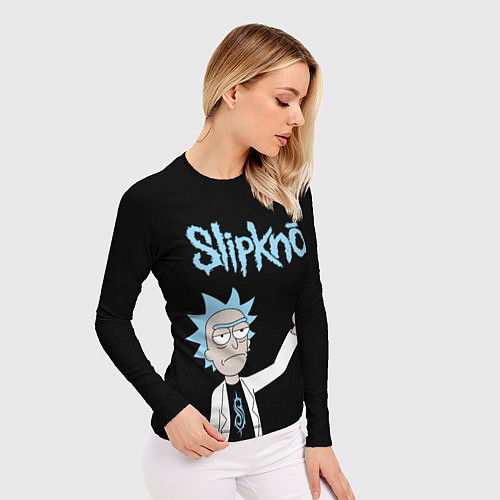 Женский рашгард Slipknot и Рик Санчес из Рик и Морти / 3D-принт – фото 3