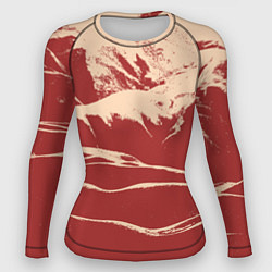 Рашгард женский Песочные горы-абстракция, цвет: 3D-принт