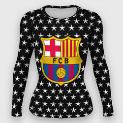 Рашгард женский Barcelona звезды, цвет: 3D-принт