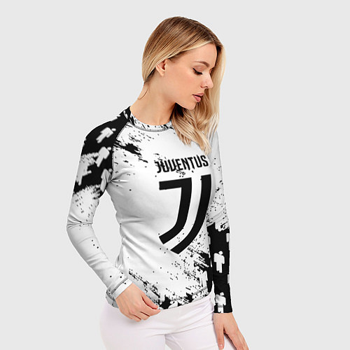 Женский рашгард Juventus люди спорт / 3D-принт – фото 3