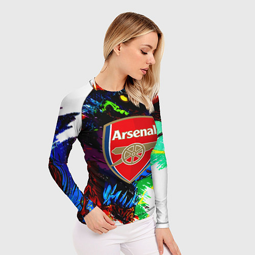 Женский рашгард Arsenal monster / 3D-принт – фото 3
