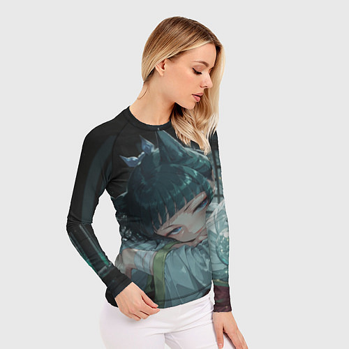 Женский рашгард Маомао с кошачьими ушками / 3D-принт – фото 3