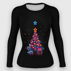 Рашгард женский Christmas gifts, цвет: 3D-принт