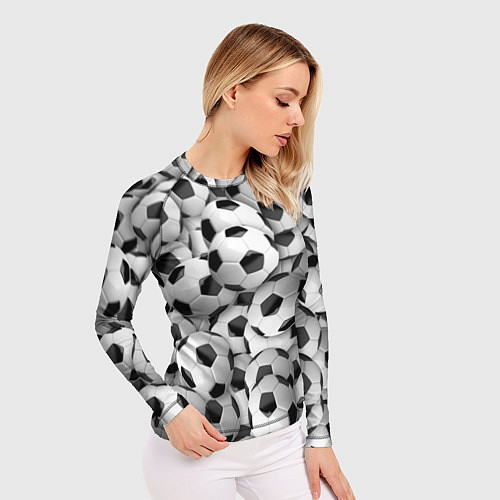 Женский рашгард Игра в мяч / 3D-принт – фото 3