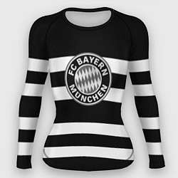 Рашгард женский Bayern Mnchen волны, цвет: 3D-принт
