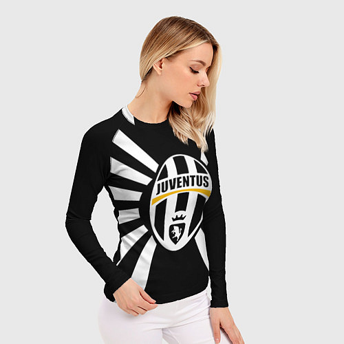 Женский рашгард Ювентус линии / 3D-принт – фото 3