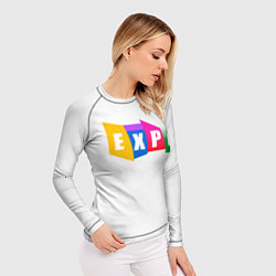 Рашгард женский Expo Выстовка, цвет: 3D-принт — фото 2